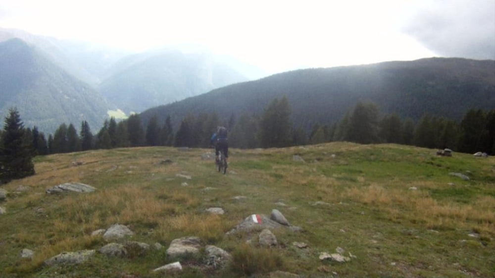 Transalp 2011 Kastelbell - St. Gertraud (Singletrail von der Schwemmalm nach St. Gertraud)