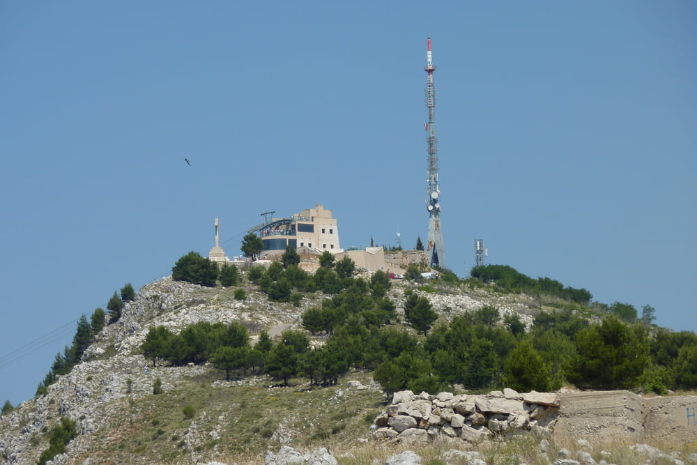 Von Zaton auf den SRD Berg Hausberg Dubrovnik