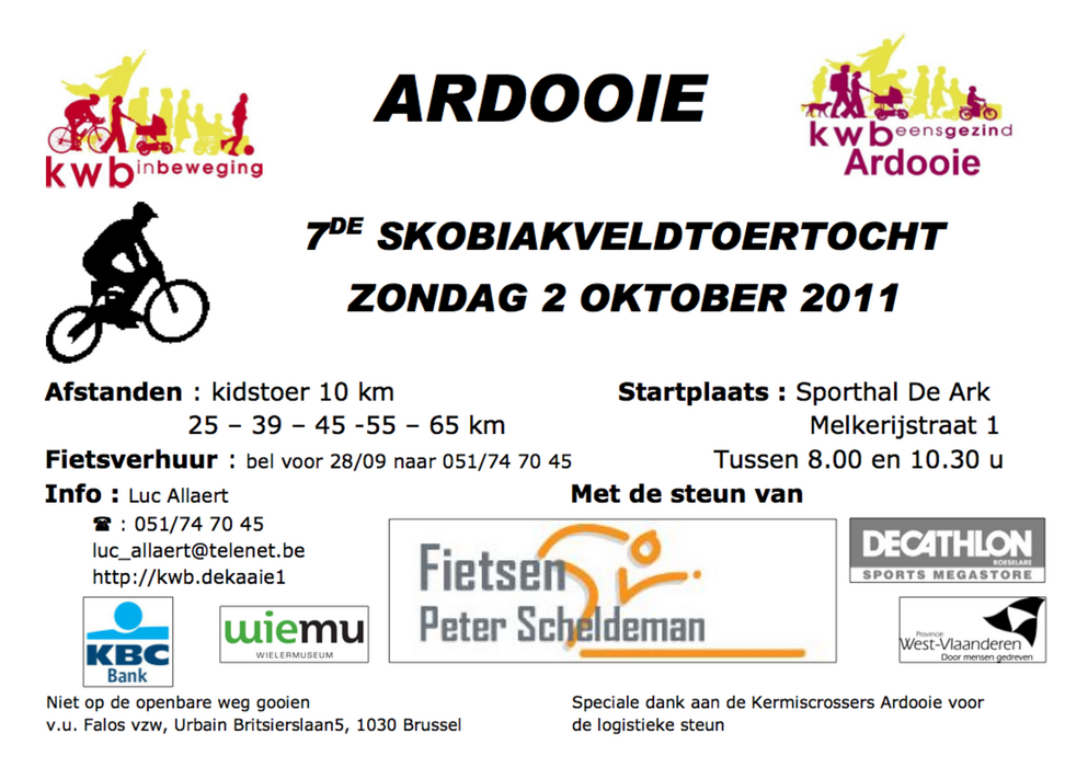 Skobiakveldtoertocht Ardooie