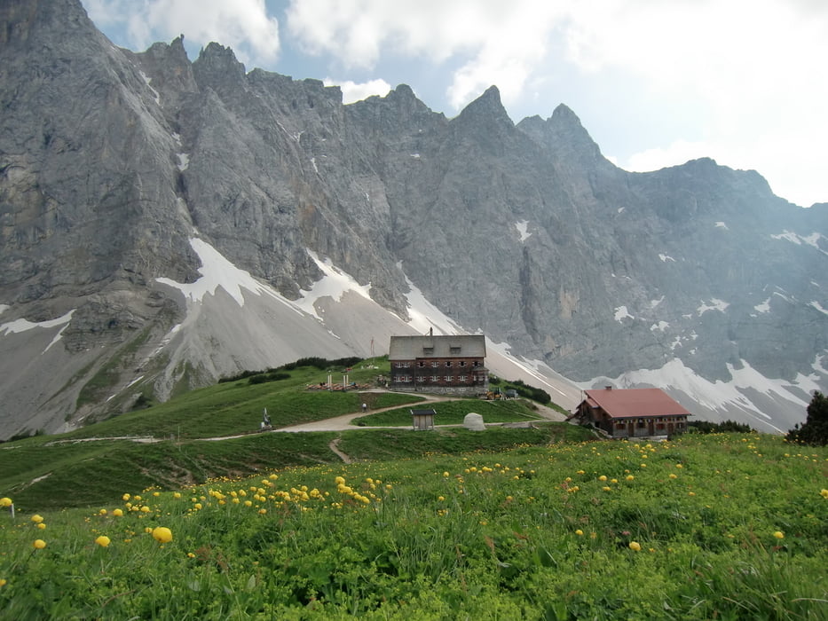 Karwendeltour Tag1: Hinterriss zur Falkenhütte