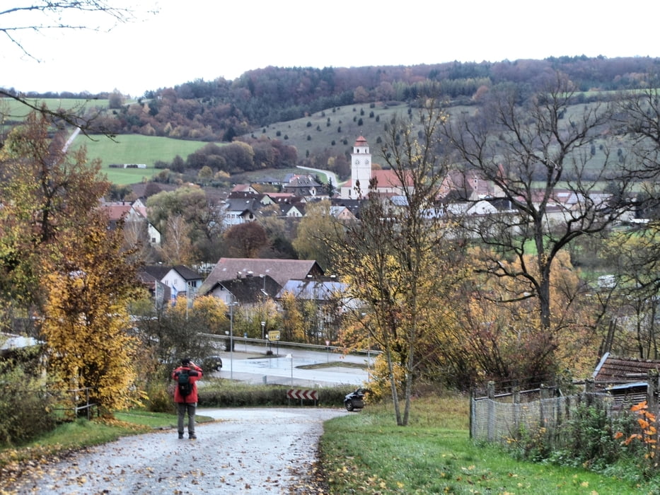 Dollnstein Rundweg auf Weg Nr. 7 und Schlaufe 11