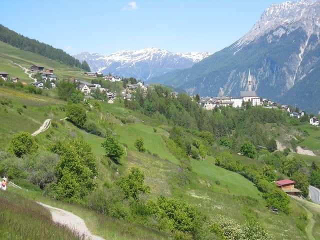 Val Sinestra bei Scuol/Sent (Unterengadin)