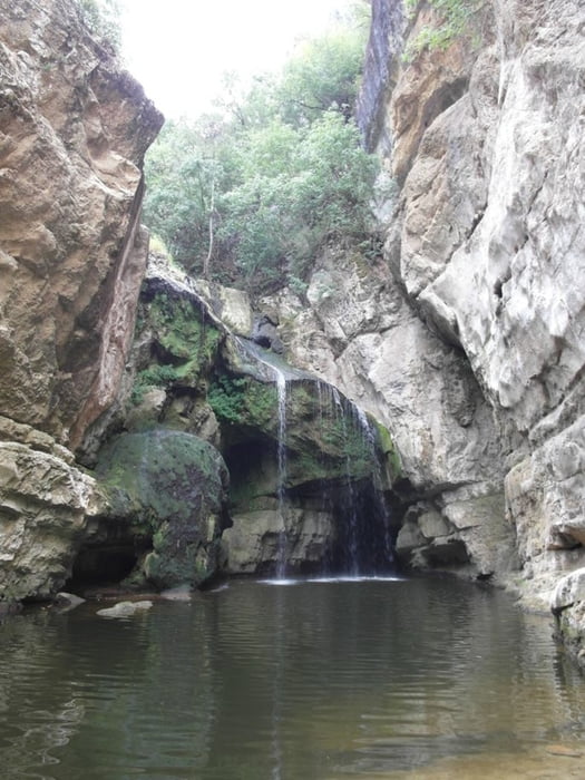 Klettertour am Mirusha-Wasserfall (Ujëvarët e Mirushës)