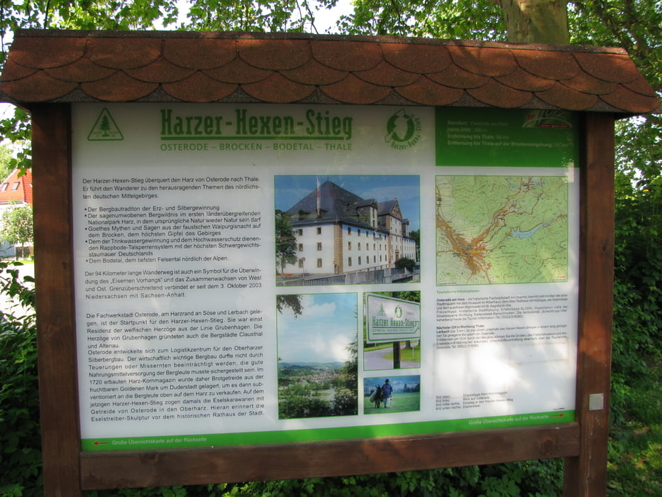 Harzer Hexenstieg - Von Osterode nach Polsterberg