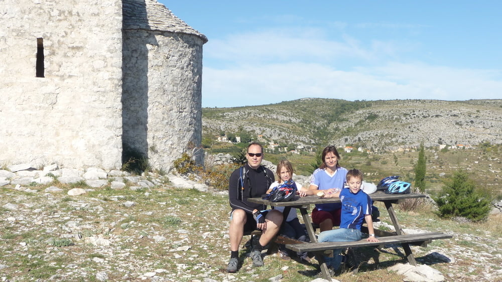 Trogir vom Camping Belvedere zur Sv. Iliya und auf den Vlaska