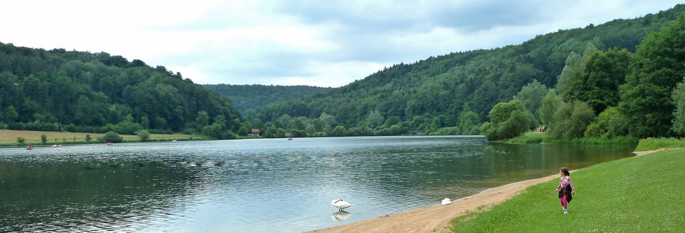 Hahnenkammsee - Rund um den See bei Hechlingen