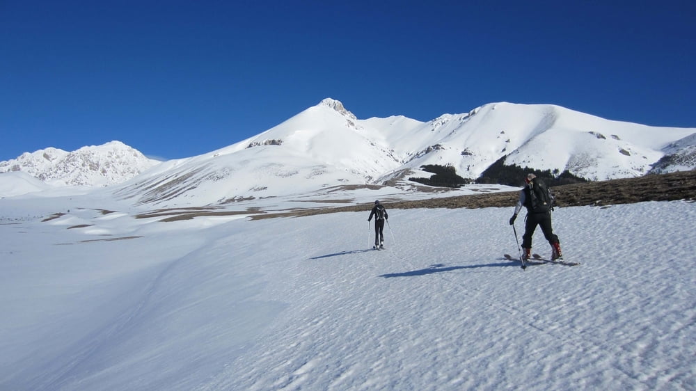 Skitour Abruzzen Monte Camicia im Gran Sasso Gebiet