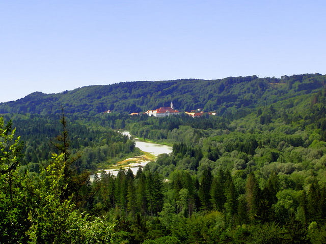 Perlacher Forst - Isar Hochufer - Kloster Schäftlarn