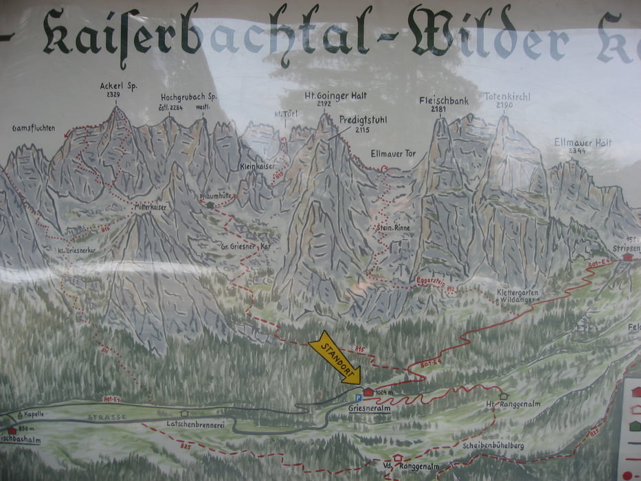 Wilder Kaiser: Griesenerkar - Schönwetterfensterl (2195m) - W. Hochgrubachspitze (2277m) - Kleines Törl (2111m)