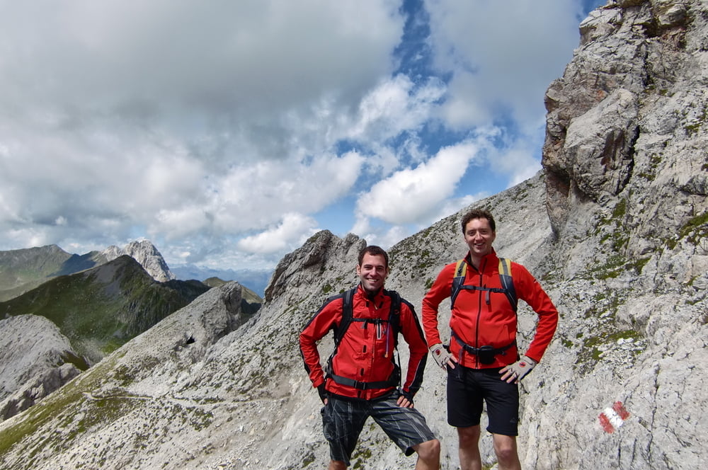 Porze Überschreitung: Klettersteig Ost und Austria Steig