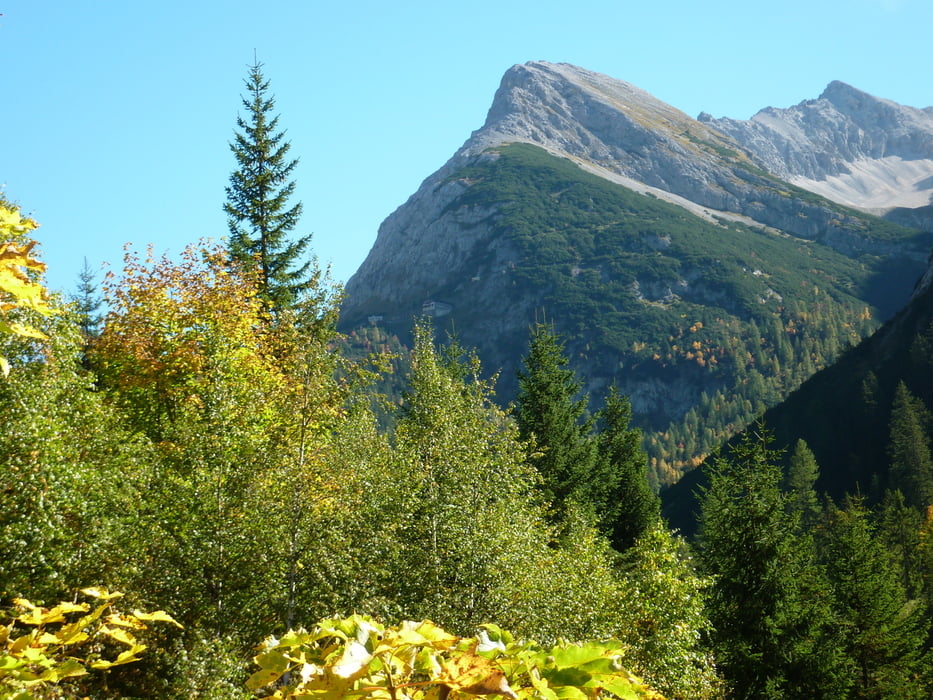 Mittenwald Karwendelhaus Falkenhütte Gasthof Eng
