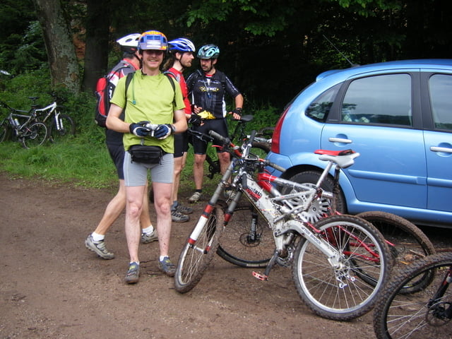 Radwanderung cyclo club Phalsbourg les mollets vert