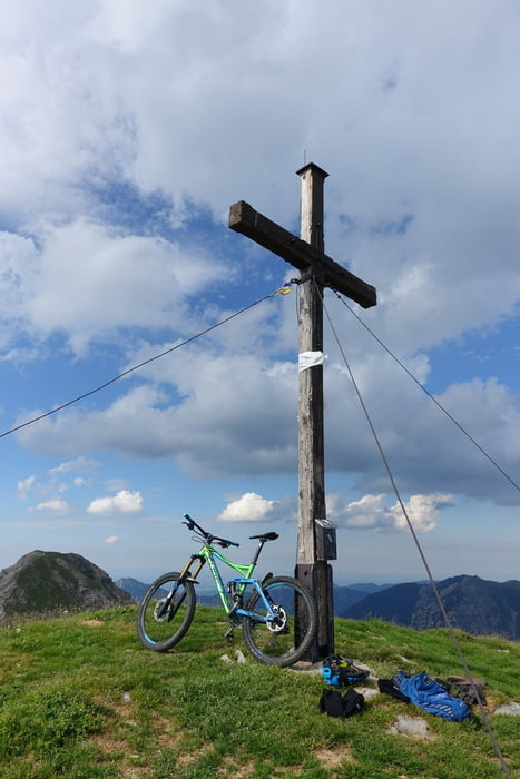 Bikebergsteigen - MTB-Trail, Friederspitz, Rotmoosalm, Garmisch