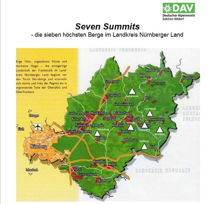 Seven Summits Nürnberger Land