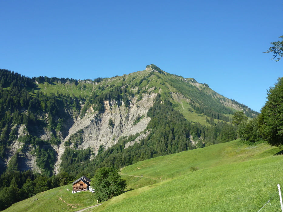 Mellau - Furkajoch (Hangspitze - First - Mörzelspitze - Freschen)