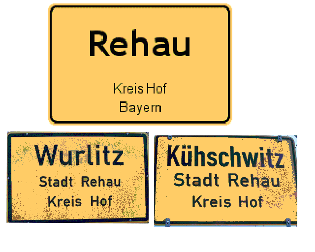 Rehau - Wurlitz - Kühschwitz - Gänsberg - Rehau