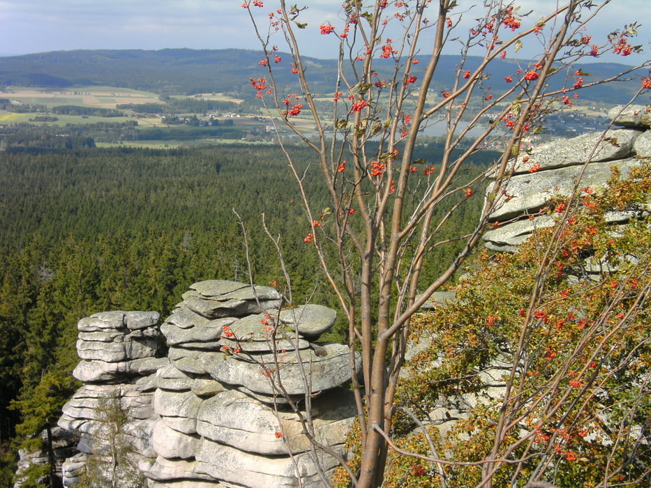 Tour im westlichen Fichtelgebirge