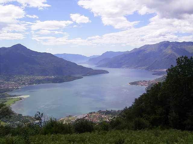 Lago di Como - Mt. Legnone bei Colico/Bellagio