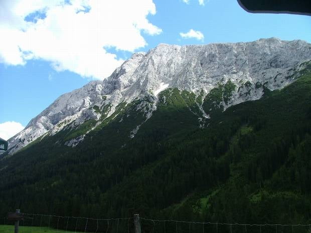 Von Leutasch zur Gaistalalm und retour