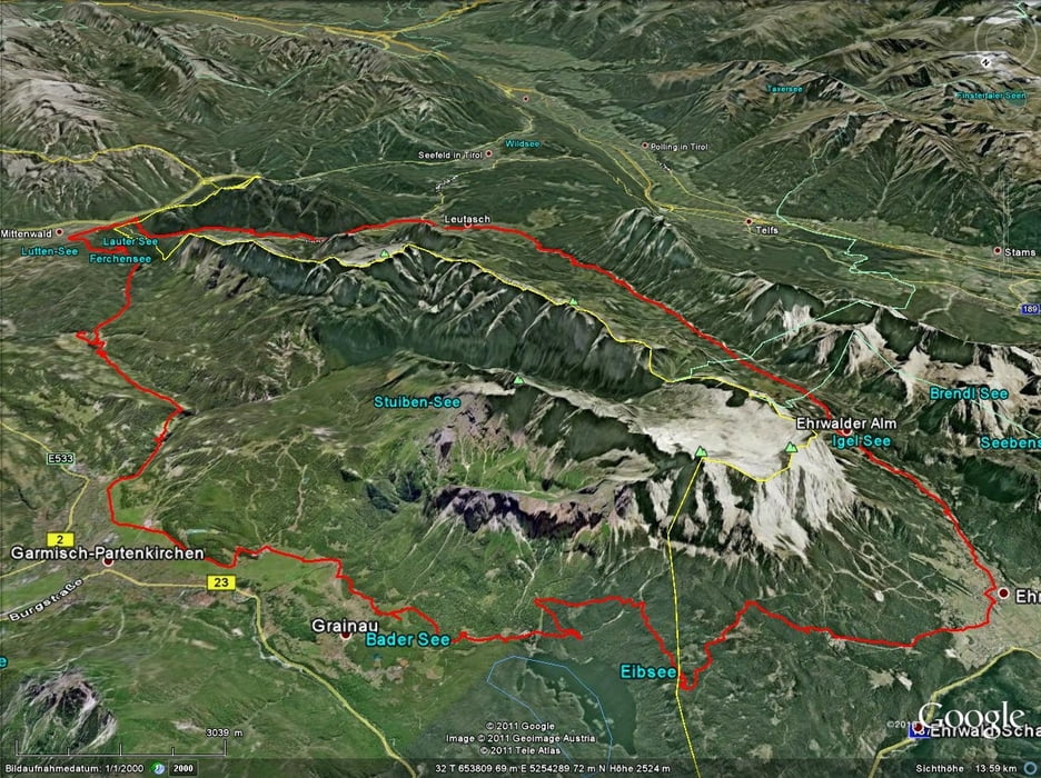 Zugspitz-Wetterstein-Umrundung