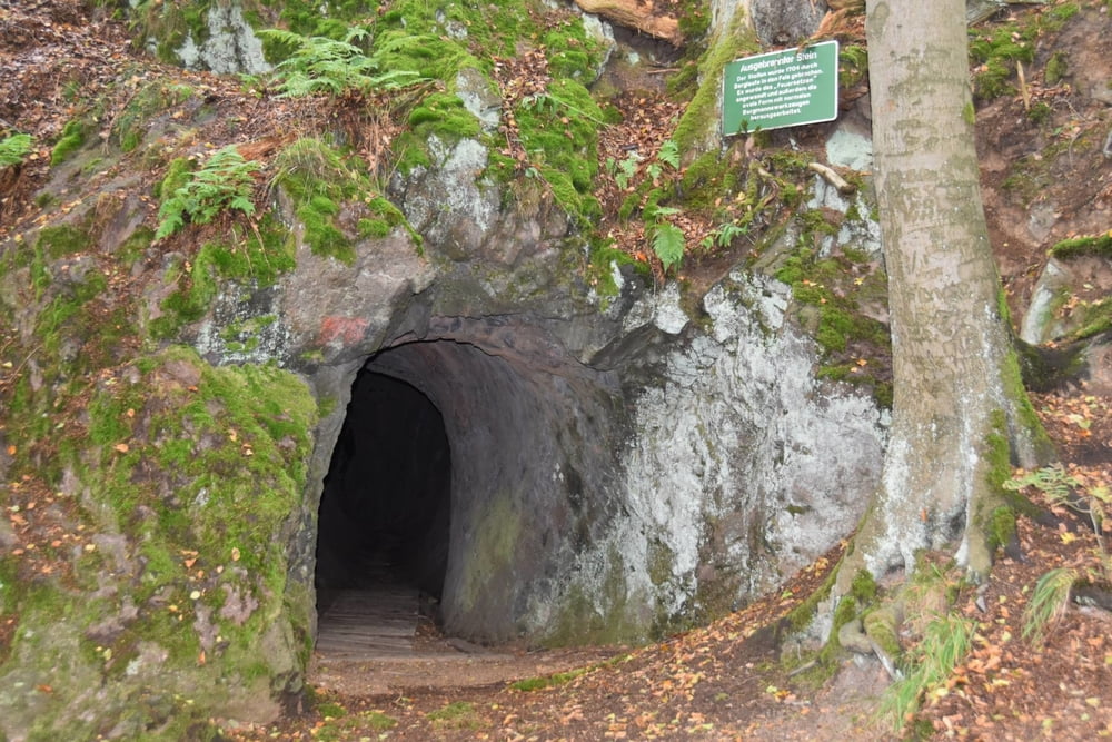 Thüringer Wald: Oberhof-ausgebrannter Stein-Stiglitzsee