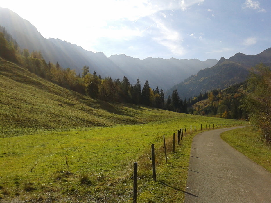 Tour ins ruhige Rettenschwanger Tal