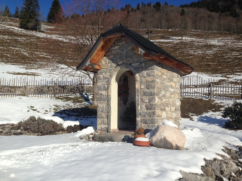 Winterwanderung zur Bergader Alm
