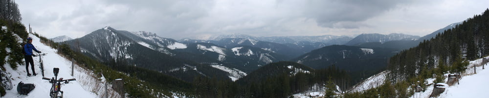 Panorama am Weg von Rotsohlalm zum Niederalpl