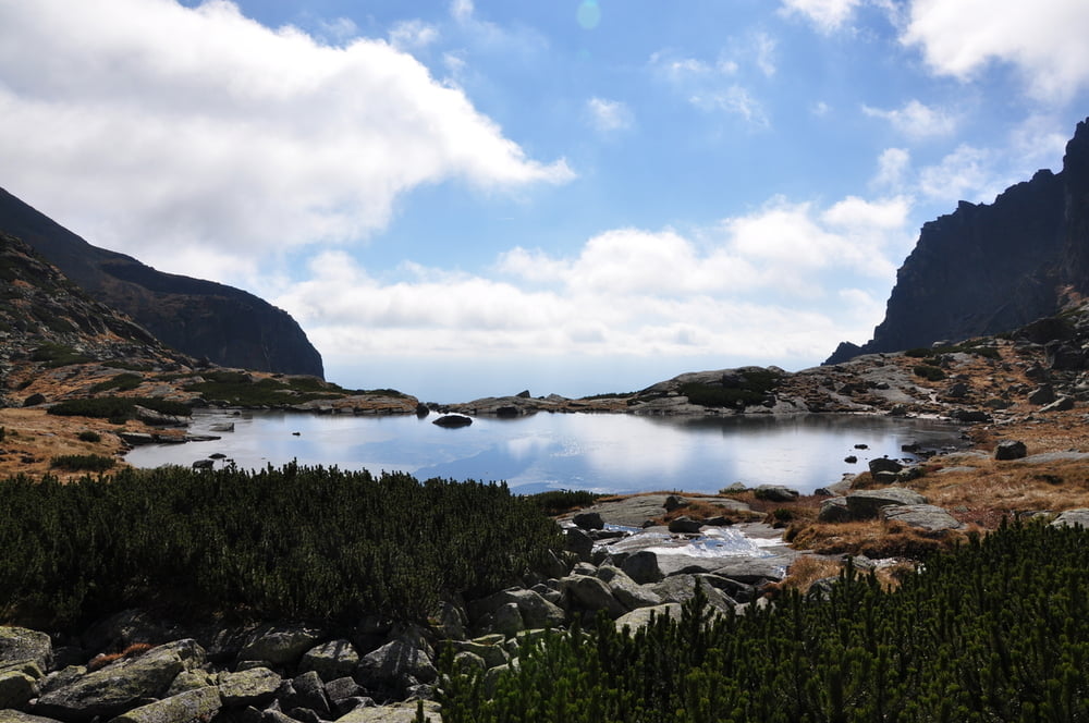 schöner Bergsee