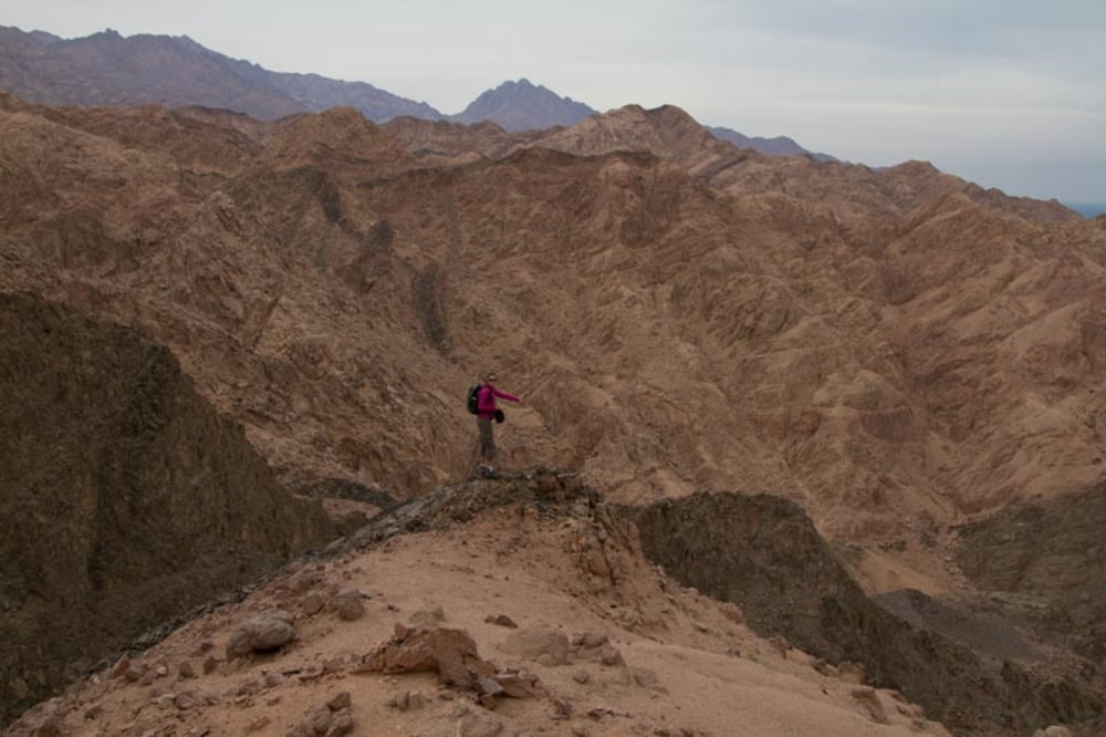 Canyon in der Nähe von Dahab