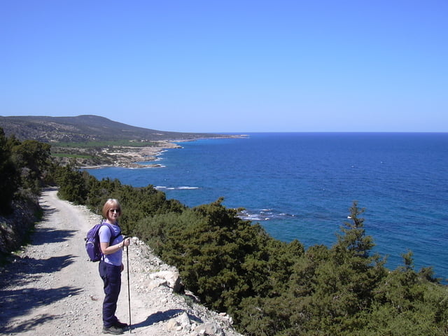 The Akamas Peninsular to Cape Arnaoutis in Cyprus