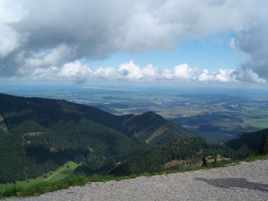 Bergwanderung von Oberammergau auf den Laber