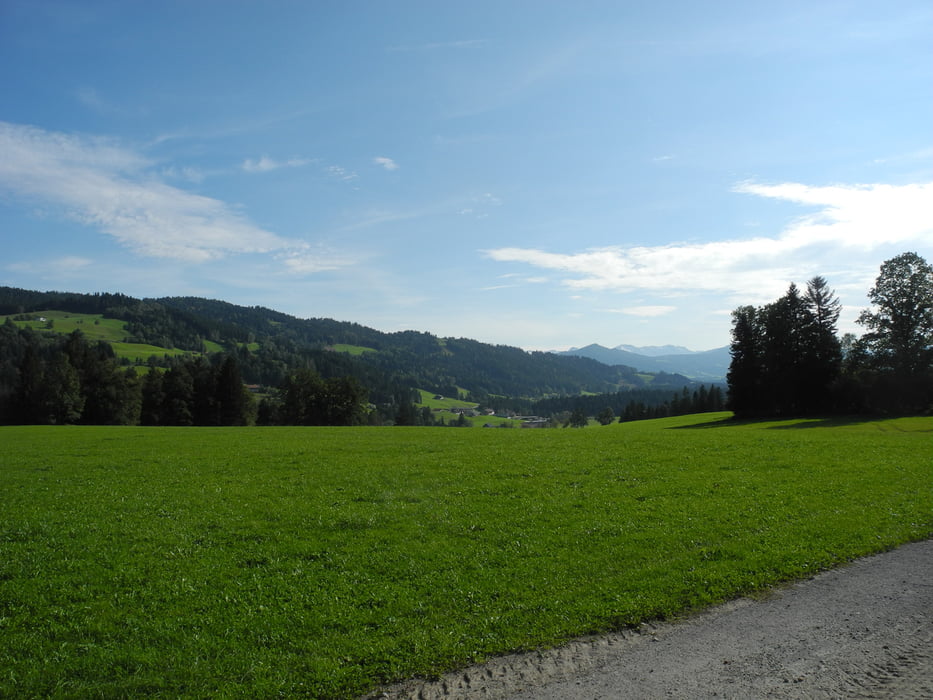 Wolfurt - Langen - Weiler im Allgäu - Lindenberg - Scheidegg - Hohenweiler - Lochau 