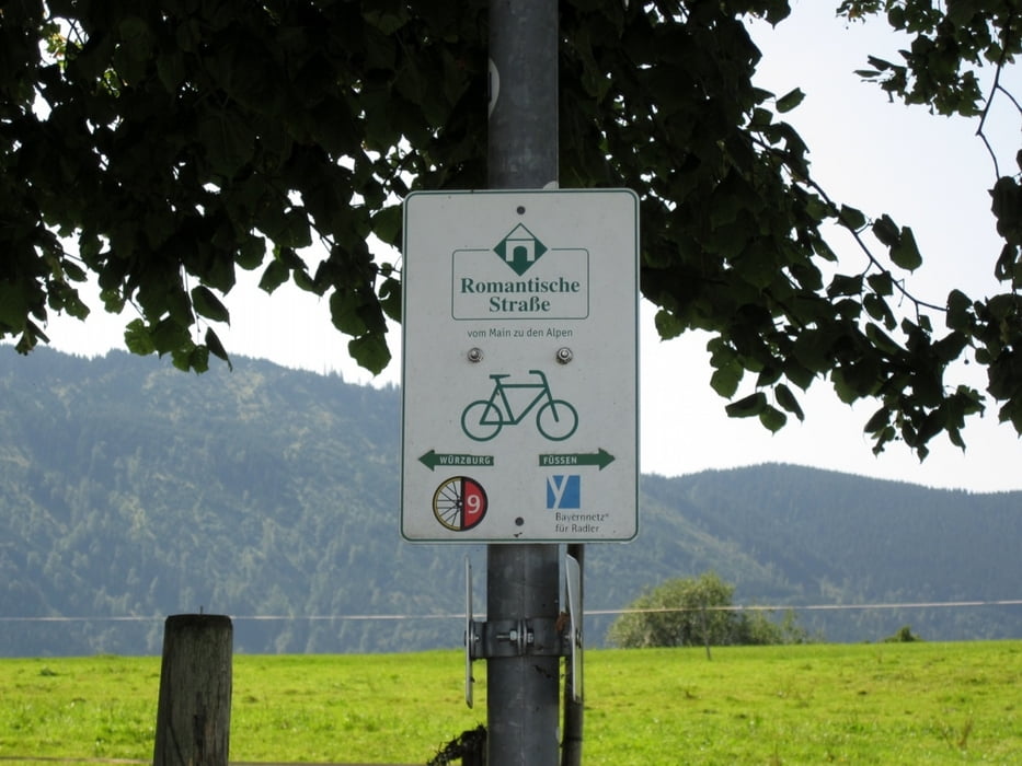 Romantische Straße: Füssen-Augsburg