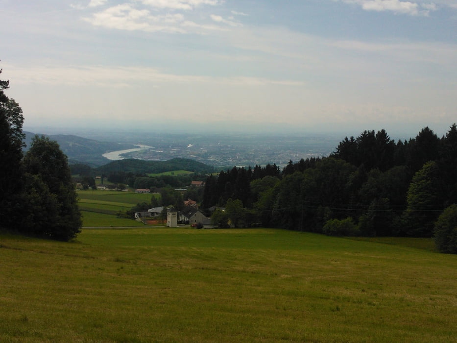 Übern Pfenningberg nach Hellmonsödt weiter zur Gis
