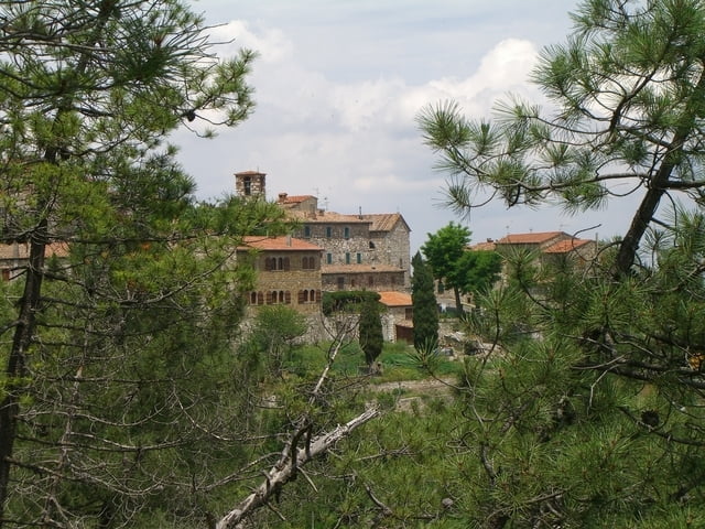 Runde von Ponteginori über Montegemoli – Libbiano – Querceto
