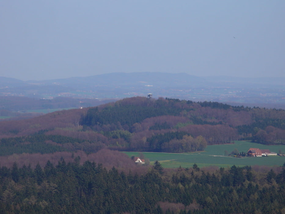 Teutoburger Wald nördlich von Bielefeld