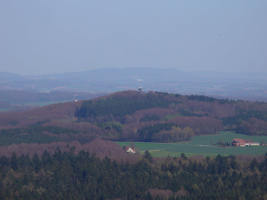 Teutoburger Wald nördlich von Bielefeld
