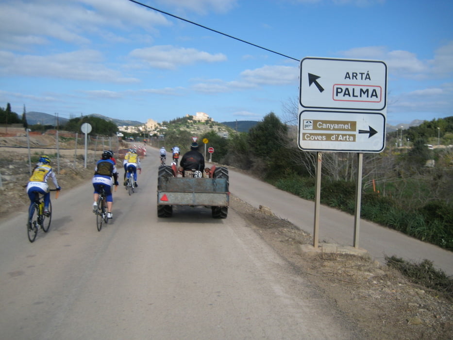 Mallorca 2011_1: Cala Millor - Felanitx 100 km 900 hm