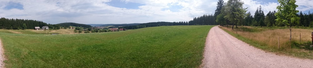 Rund um die "schöne Aussicht" bei Schonach - Hornberg 