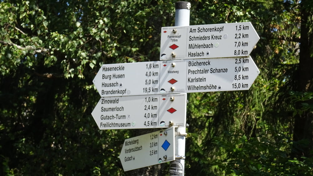 Westweg von Hausach nach Lörrach in 3 Tagen