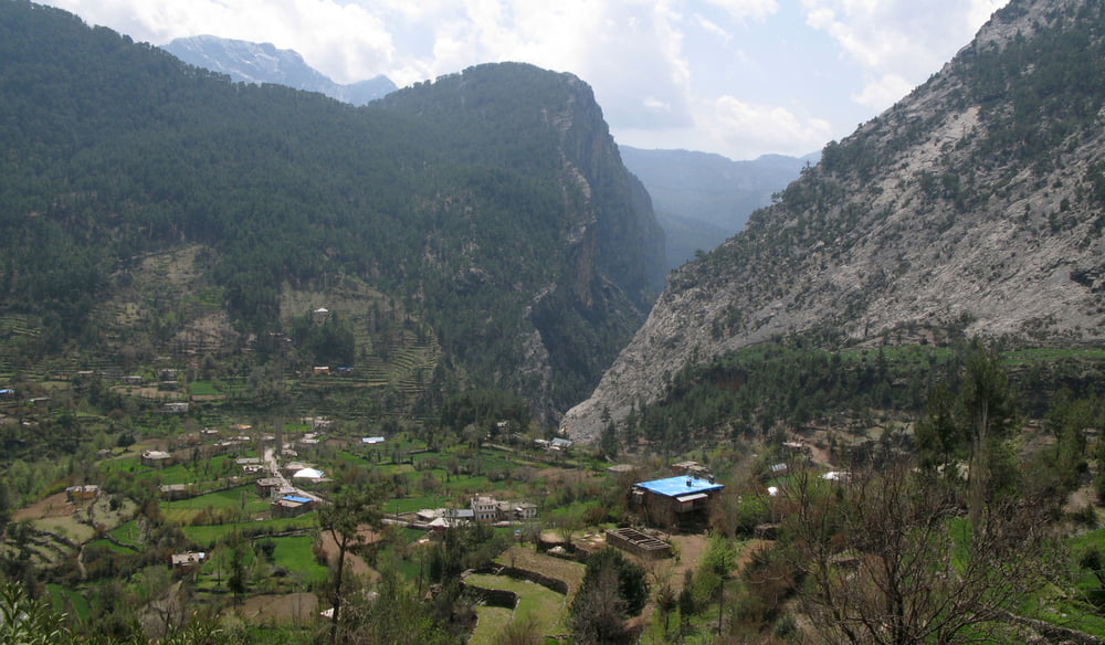 Schlucht nach Alacami