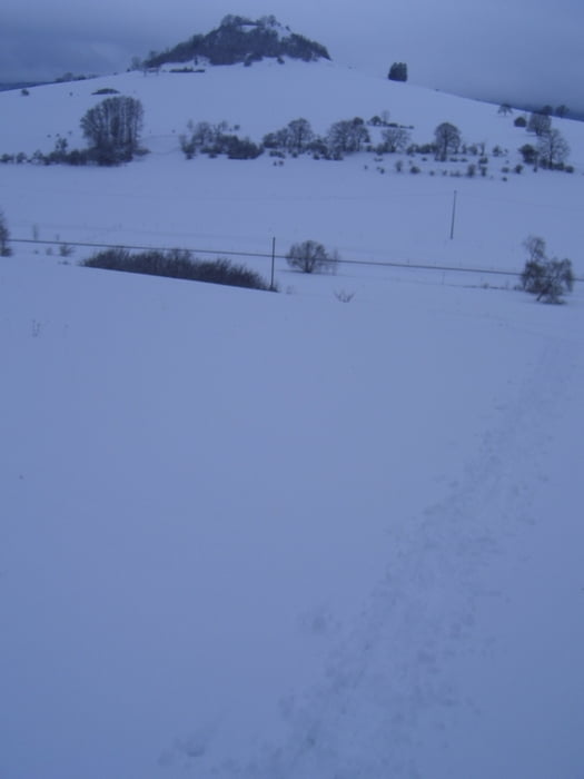 Spaichingen - Skitour Hohenkarpfen Zundelberg