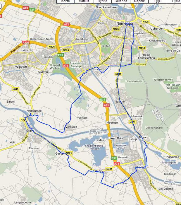 4-Tage-Marsch Nijmegen (4Daagse) Tour 4