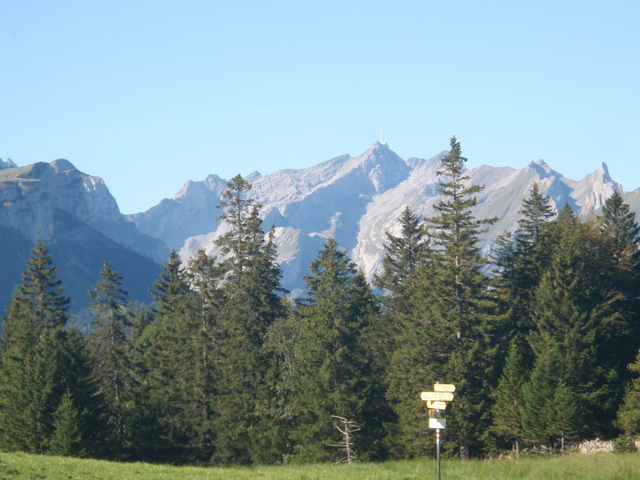Biketour Kanton Appenzell-Innerhoden überApenzell-Außerrhoden zum Kanton St.Gallen nach Vorarlberg zurück