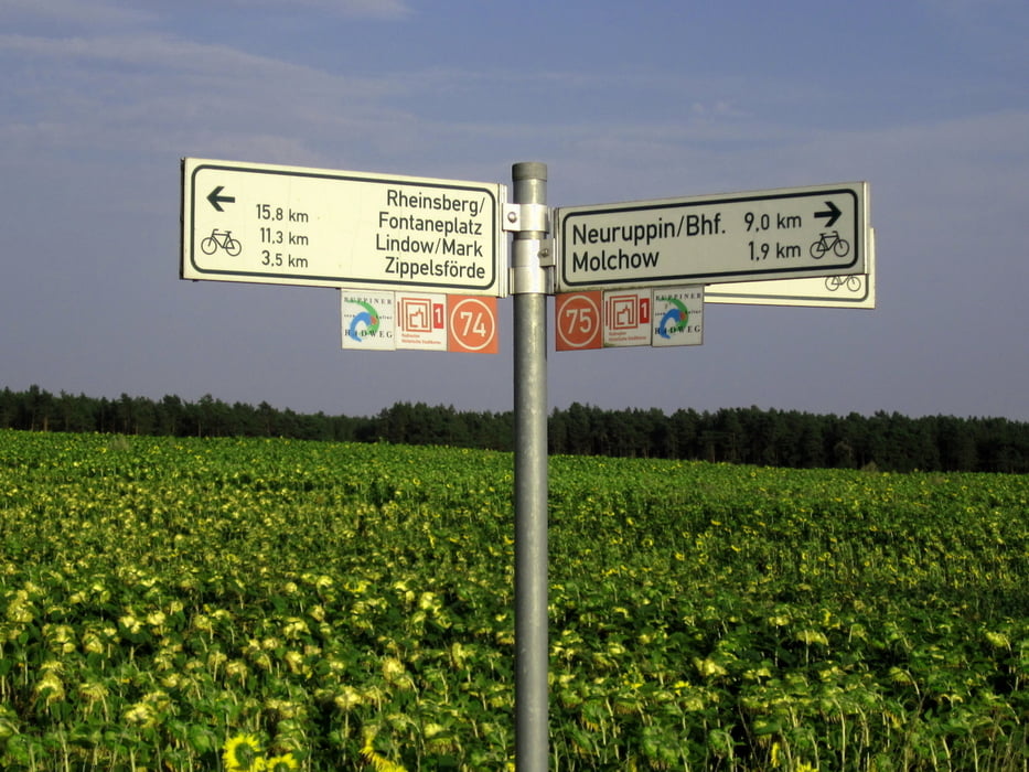 Seen-Kultur-Radweg: Henningsdorf-Rheinsberg