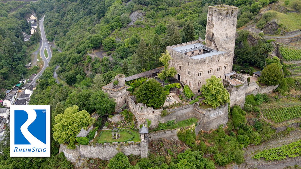 16. Etappe Rheinsteig, Kaub - Lorch