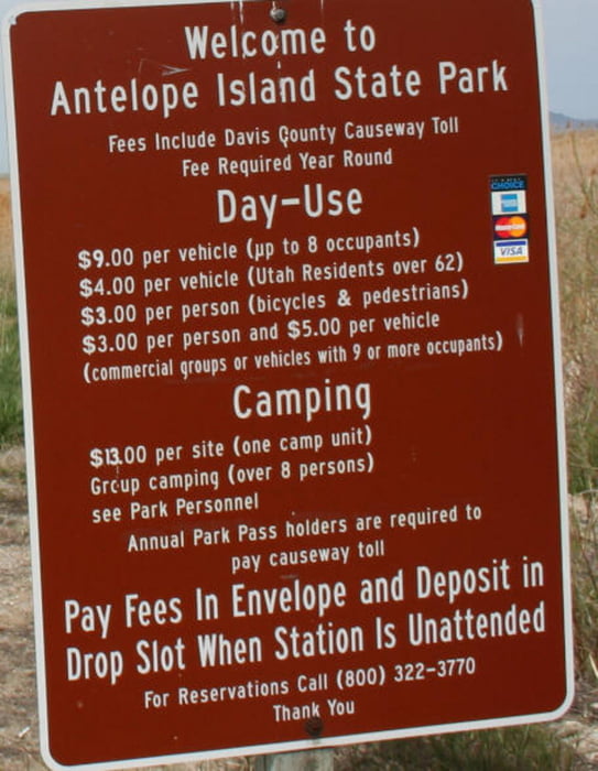 Antelope Island bei SLC / Farmington