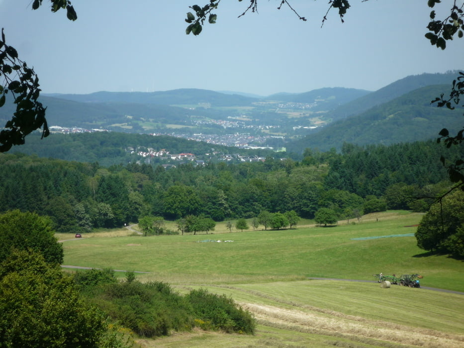 Roßbachtal-Auerhahnhütte-Kornberg
