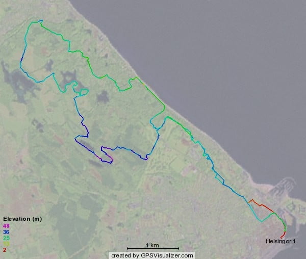 Helsingør 22 km